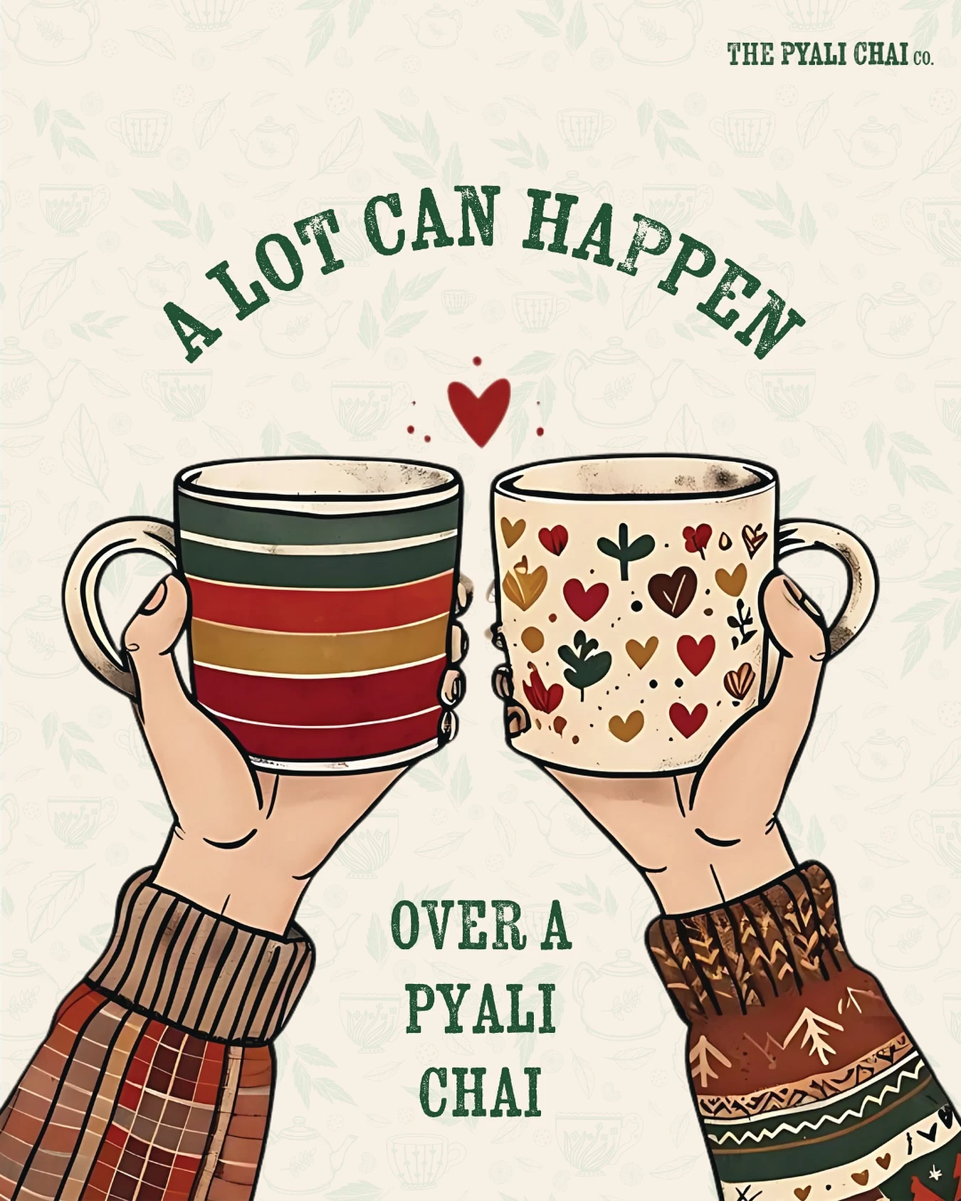 Pyali chai Case Study Illustration — A Lot Can Happen Over a Pyali Chai