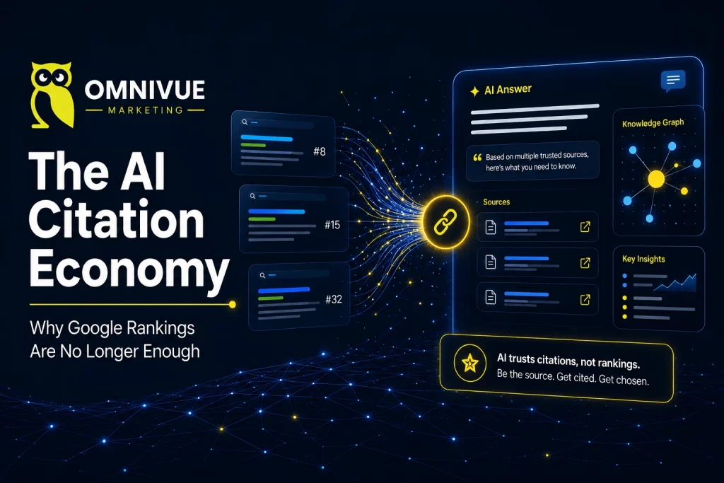 The AI Citation Economy: Why Google Rankings Are No Longer Enough AI Citation Economy