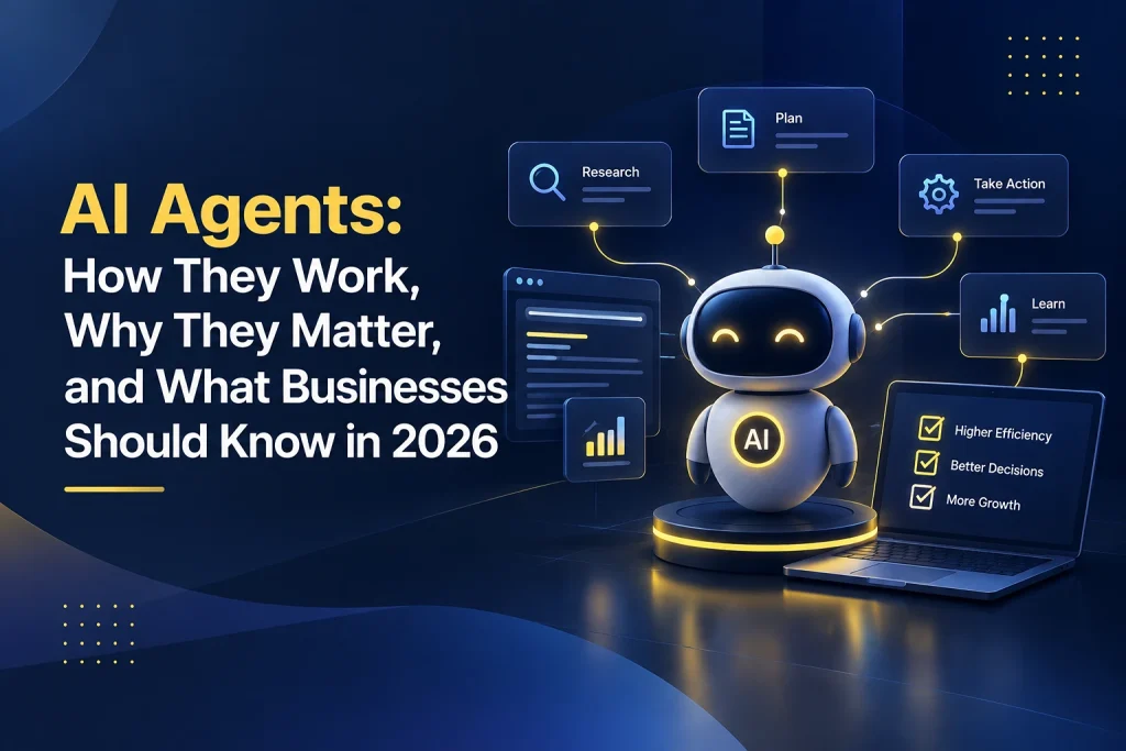 AI Agents: How They Work, Why They Matter, and What Businesses Should Know in 2026 AI Agents