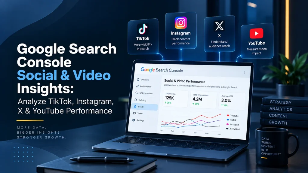 Google Search Console Introduces New Ways to Analyze Social and Video Content Performance